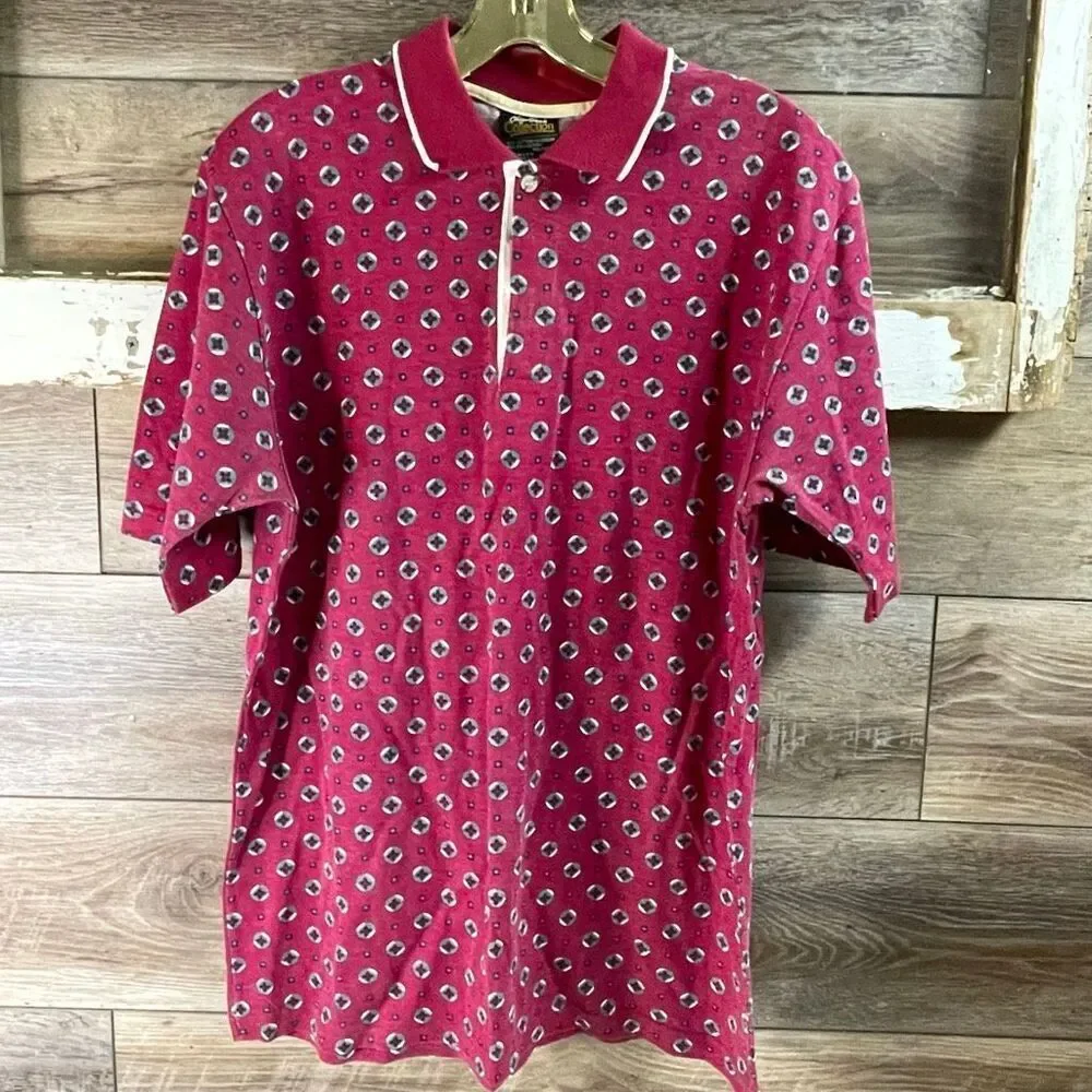 CHIP BECK COLLECTIOn Men’s Golf Polo Shirt Vintage Size Medium